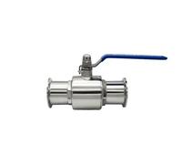 1pc Pipe OD 38MM Ferrule OD 50.5MM Tri Clamp Ball Valve 304 Stainless Steel for Home Brewing