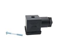 1PC Plug Solenoid Valve Coil Connector DIN43650 A/B/C For Valve Solenoid Coil DC12V DC24V AC110V AC220V(DIN43650B,AC 220V)