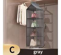 1PC Porta Borse Appeso Rack Armadio Organizer Borse Strato Antipolvere