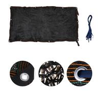 1PC Pratico ombreggiatura Net Garden Sunshade Net Outdoor Sun Block Rete (nero)