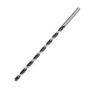 1pc punta da trapano lunga portata acciaio al carbonio 250MM lunghezza 6mm 8mm 10mm 12mm diametro dritto gambo tondo torsione strumenti di perforazione for la lavorazione del legno(10mm)