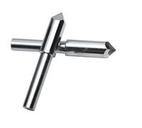 1pc punte for incisione cnc strumenti for intagliare la pietra con taglierina diamantata a quattro facce