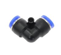 1PC PV PVG" Raccordo a gomito a L 4 mm-16 mm OD Raccordo pneumatico for tubo flessibile Raccordo rapido for gas in plastica(PV-16-14mm)