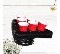 1PC PVC Gonfiabile Cap Holder Birra Gioco Tappo Vassoio Aerato Triangolare