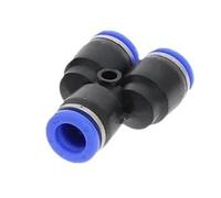 1PC PY PW" 3 vie porta Y forma aria pneumatica 4 mm-16 mm OD tubo flessibile a innesto rapido raccordi for tubi in plastica for gas raccordi rapidi(PY-16mm)