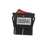 1pc R-210-C5L-BR ship switch 4 pin two-speed red light switch 25A250V high current