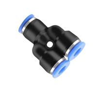 1PC Raccordi pneumatici Connettore del tubo Aria Giunto a sgancio rapido 4mm 6mm 8mm 10mm 12mm PU PE PV PY HVFF BUC Raccordi for tubi flessibili Connettori(PY,10MM)