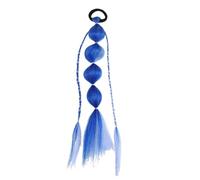 1PC Ragazze Treccia Dolce Legami for Capelli Colori Sfumati Twist Treccia Parrucca Fasce for Capelli for Feste e Uso Quotidiano(Blue)