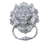 1pc Retro Wood Door Knocker Handle Bronze Sofa Chair Back Ring(Silver)