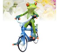 1PC Riding Resin Figurine Statue Model Artwork Statue Cartoon Craft Ornamenti