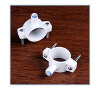 1pc RO Water 40mm Drain Waste Water Pipe Clamp Saddle Valve Clips 1/4" OD Hose Quick Connection Reverse Osmosis Aquarium System