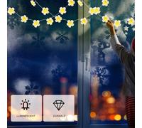 1pc romantico figura floreale a forma di corde luci partito stanza