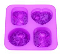 1pc sapone in silicone che fa muffa del sapone antiaderente del sapone della