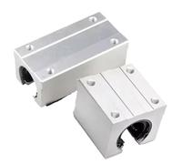 1pc SBR10UU SBR12UU SBR16UU SBR20UU SBR25UU Blocco cuscinetto a sfere for movimenti lineari 12mm Cursore lineare(SBR35LUU)