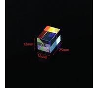 1pc Scienza Cubo Prisma Ottico Fotografia Prisma Esaedrico Complementi Arredo Casa Prisma Cubo di Vetro Prisma Topografia(Blue)