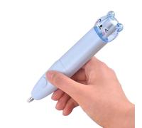 1pc - Semplice Tinta unita Elettrico Eraser Art Sketch Blu Elettrico Eraser-Sky Blue Batteria Modello