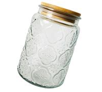 1PC Serbatoio di stoccaggio in trasparente Bottiglia di cereali in