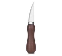 1pc Set Di Coltelli Da Intaglio Con Manico for Zucca In Acciaio Inossidabile, Cucchiaio Legno, Strumento for Scavare Fatto A Mano(L-DK04)