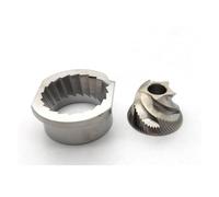 1pc Set di lame for macinacaffè di ricambio 48mm Coltello a cono a cinque stelle in acciaio inossidabile Macinazione disco abrasivo Accessorio for caffè