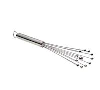 1pc Sfera in Acciaio Inossidabile Frullino, Mischiare Eggbeater con Sfera in Acciaio Inossidabile, Accessori Cucina per La Cottura di Fusione Che Sbatte Cottura Agitazione