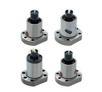 1Pc SFU1605 1604 1610 SFS1616 Single Ball Nut Fit 16mm C7 Rolled Right Threaded Ballscrew For CNC Milling Machine Router(SFU1610)