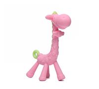 1PC Silicone Giraffa Animale Giocattolo Appena Nato Bambini Cura Regalo OrganicoAccessori-Giraffa2