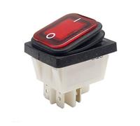 1pc SJ3-2P-21n-3-RW 30x22 Rocker Switch 12V LED 220V 16A 250VAC KCD4-201 DPST Switch 4pin