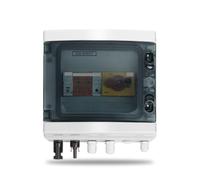1pc Solar photovoltaic PV Combiner Box With Protection 1 input 1 out DC 1000V Fuse MCB SPD