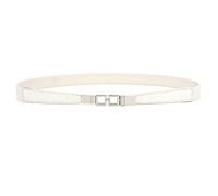 1Pc sottile cintura elastica in vita moda donna Pu nero bianco cintura abito abbigliamento accessori Cinturon Mujer 4 coloriDesign di moda.