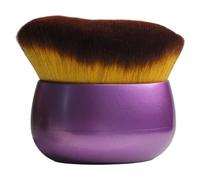 1pc spazzola auto -tanner larga testa testa morbida densa setola sintetica pennello per il trucco per viso, gambe, schiena, braccia e corpo