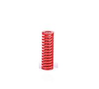 1PC Spirale Carico Pesante Stampaggio Stampo a Compressione Die Primavera Diametro Esterno 22mm Interno 11mm Giallo Blu Rosso(22 x 11 x 80mm,Red)