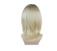 1pc sposa sintetica di Chucky parrucca bionda Ombre parrucche a onda lunga for le donne con riga centrale Jennifer Tilly Cosplay