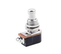 1PC SPST Momentary Soft Touch Push Button Stomp Foot Pedal Switch Guitar Switch OFF-Momentary ON
