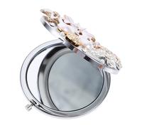 1pc squisito mini specchio margherita specchio pieghevole per trucco portatile