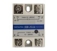 1pc SSR-25AA single phase AC to AC 25A SSR solid state relay