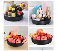 1pc stagionamento cucina stagionamento vassoio vaccini vari per frutta (nero)