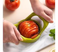 1PC Stainless steel tomato cutter potato cut multi-function fruit and vegetable uniform slicer fruit divider fruit slicer potato cutter.