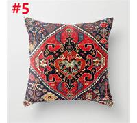 1PC Stampa Floreale Cuscino Quadrato Custodia Etnico Cover Divano Arredo Casa