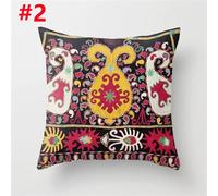 1PC Stampa Floreale Cuscino Quadrato Custodia Etnico Cover Divano Arredo Casa