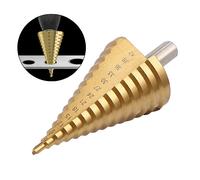 1PC-Step Trapano Acciaio HSS Titanio Cono Punta Foro Metallo Taglierino Attrezzo