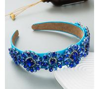 1PC Strass Barocco Fascia Corona Cristallo Decorato con Gioielli Fascia Capelli