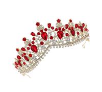 1PC strass corona grande copricapo da sposa in lega copricapo corona elegante