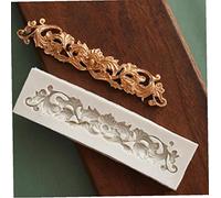 1pc Sugar Sugar Mestiere Velo Strumento di Decorazione della Torta della delle Foglie in Pizzo Foglia Venature Bordo della Glassa del Silicone della Muffa della Muffa del Fondente Pizzo a Forma