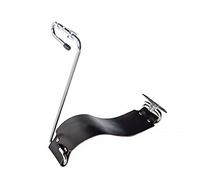 1pc supporto per supporto per chitarra staffa per le gambe che suona lo stand z forma fissa generica a sinistra nera per chitarra musicista ukulele accessori a sinistra