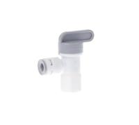 1PC Tank Angle Ball Valve 1/4 Inch Tube - For RO Reverse Osmosis Filter System and Home Water Purifier