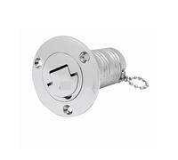 1PC Tappo di riempimento for ponte in acciaio inossidabile 316 GAS CARBURANTE ACQUE REFLUE 38mm Lucidatura a specchio Tappo di riempimento for ponte for ferramenta for barche marine ,Antiruggine(38mm