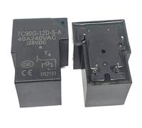1pc TC90G-12D-S-A (T90-1A-4P-12V-30A/40A) Relay 4 pins EKFBQBGW