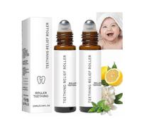 (1pc)Teething Relief Roller Essential Oil for Babies, Teething Roller Natural Pain Relief Roll-On Essential Oil