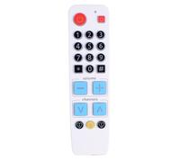 1pc Telecomando universale con retroilluminazione, copia codice IR for TV VCR STB DVD DVB, TV BOX, pulsante grande Facile utilizzo for anziani