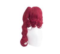 1pc Teruko Okura Parrucca Cosplay Anime Bungo Bungou Cani Randagi Stagione 4 Vino Rosso Clip Su Coda di Cavallo Costume Halloween Gioco Ruolo capelli